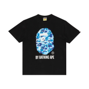 BAPE ABC Camo By Bathing Ape T-Shirt Black Blue