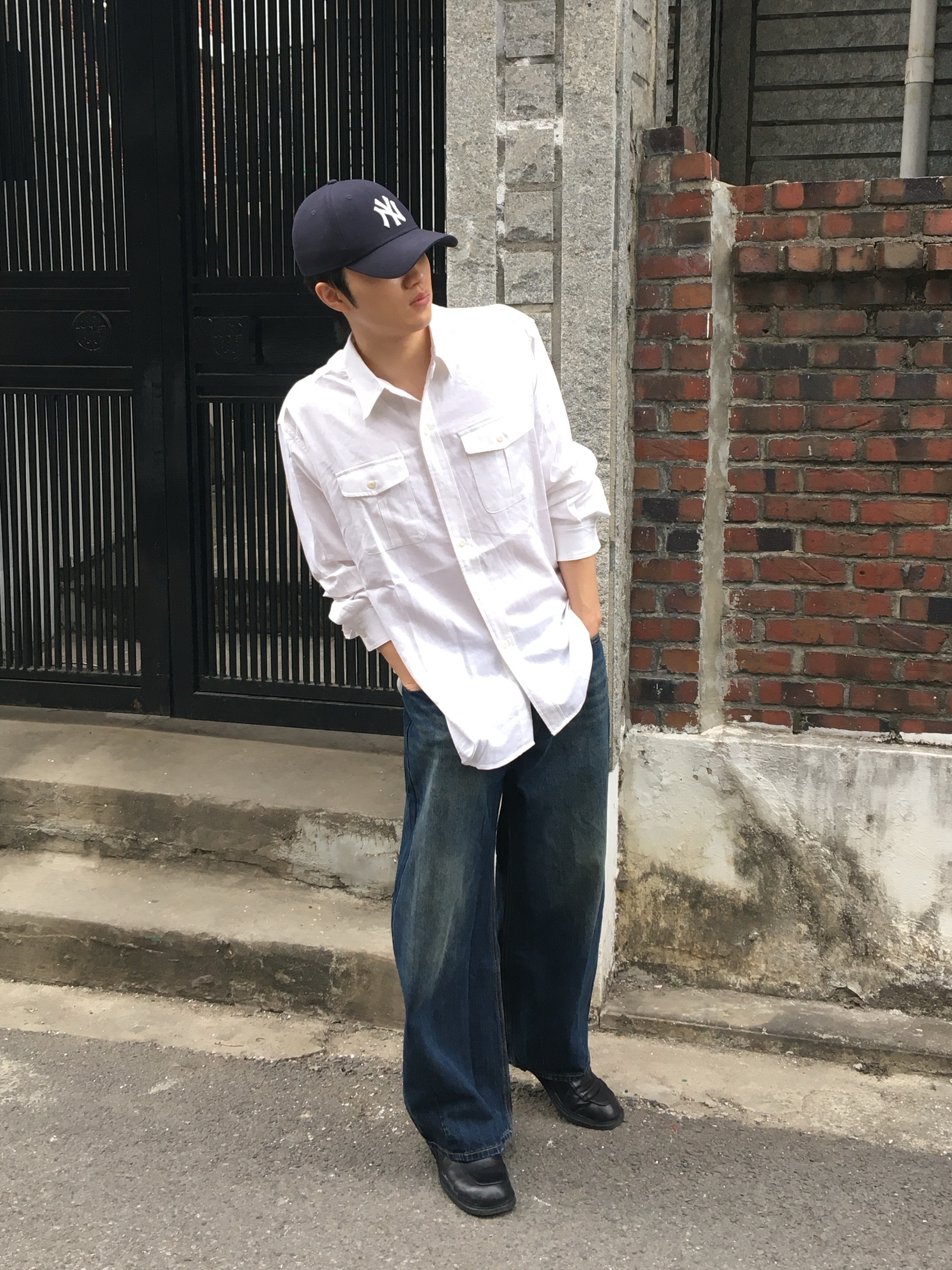 Kinchi Foat - 505 (a) Black 착용 스타일 - 2