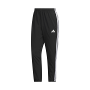 Adidas 3S Loose Fit Light Woven Track Pants Black White - KR Sizing