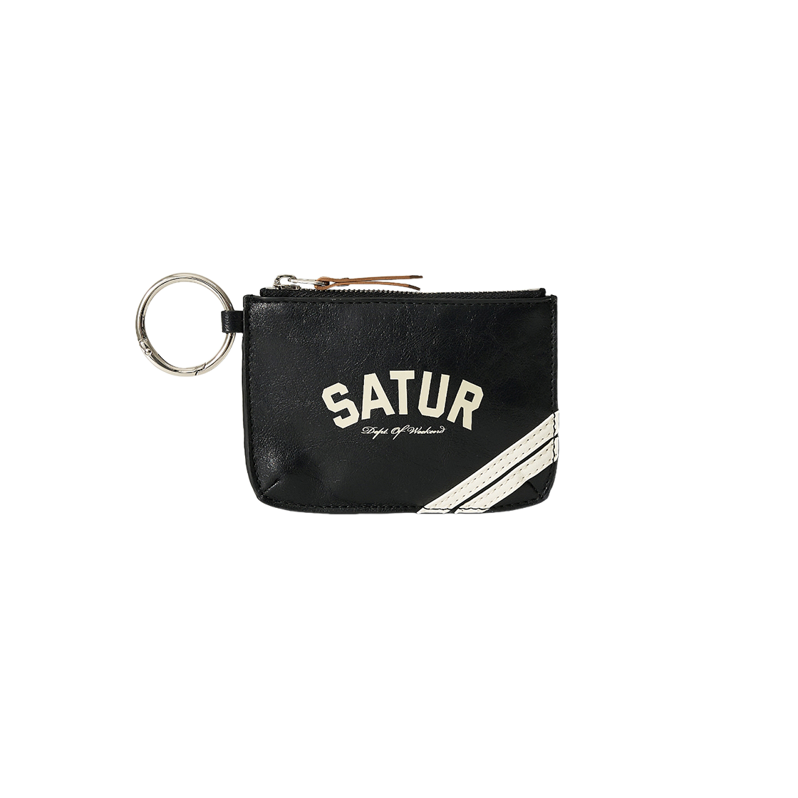 세터 로턴 콘트라스트 카드 지갑 블랙(SATUR Lawton Contrast Card Wallet Black)