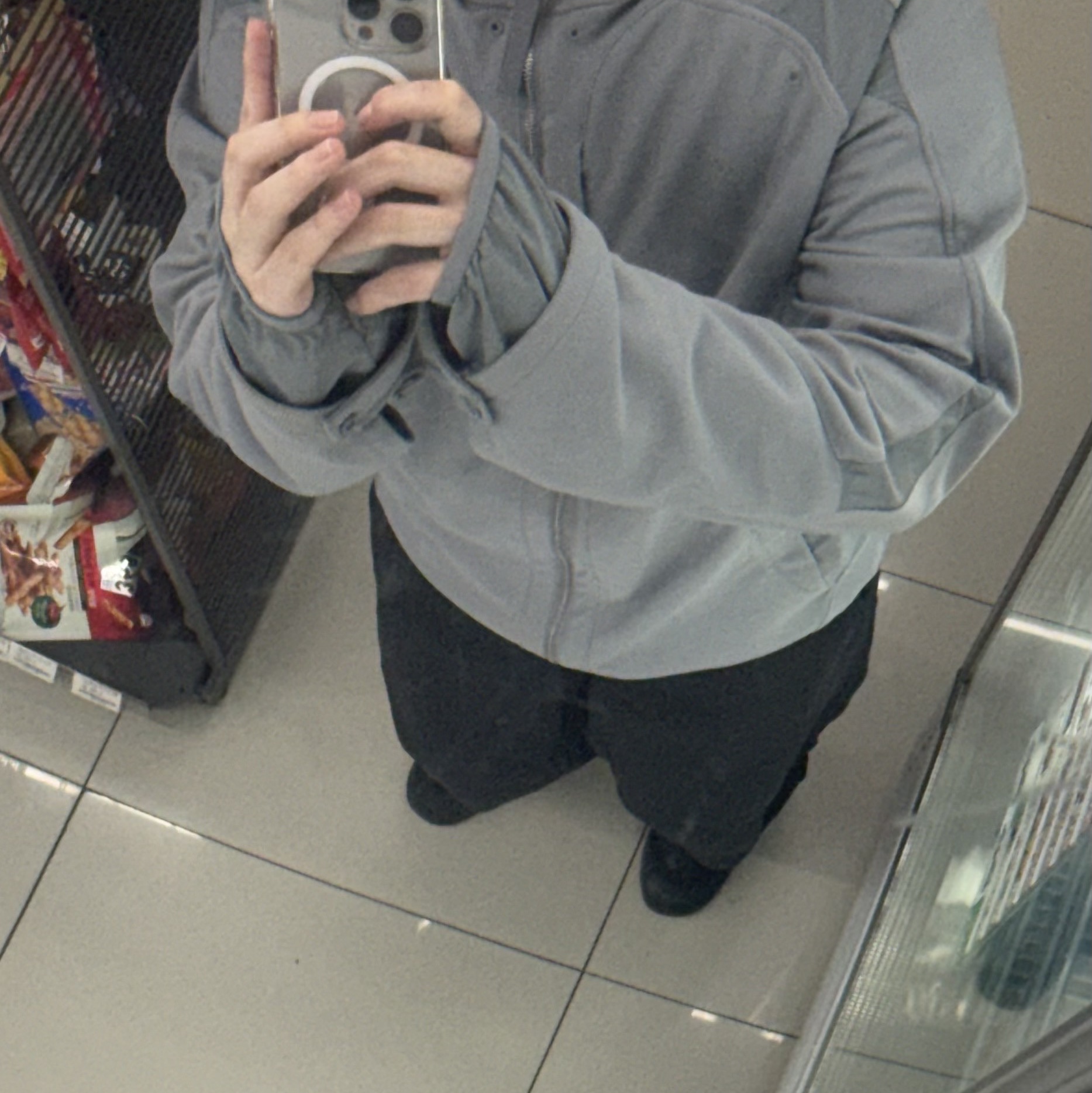 Sansan Gear Dual-Shade Jacket Grey - 25SS 착용 스타일