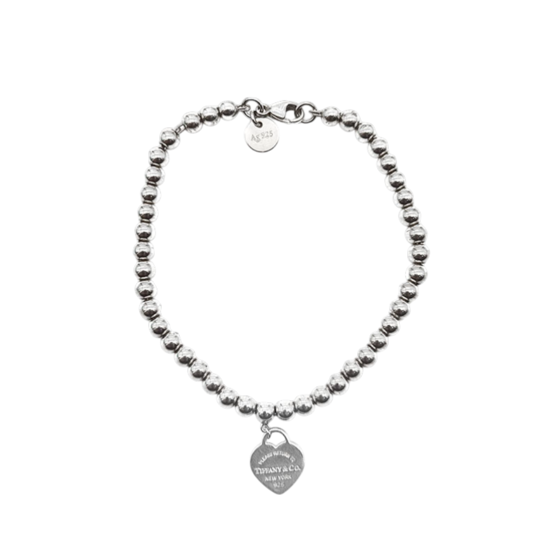 티파니 리턴투 하트 태그 비드 실버 팔찌 L322327(Tiffany Return to Heart Tag Bead Silver Bracelet L322327)