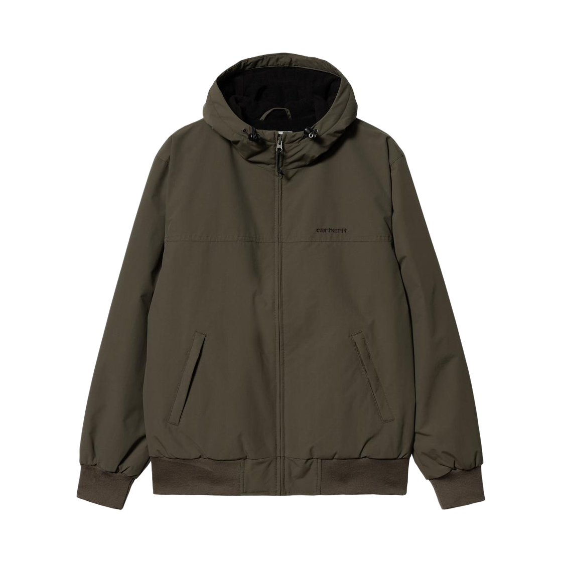 I028436-00P-XX Carhartt WIP Hooded Sail Jacket Cypress Black