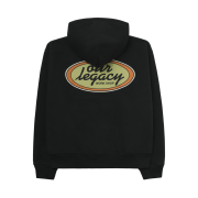 Stussy x Our Legacy Work Shop Oval Zip Hoodie Black
