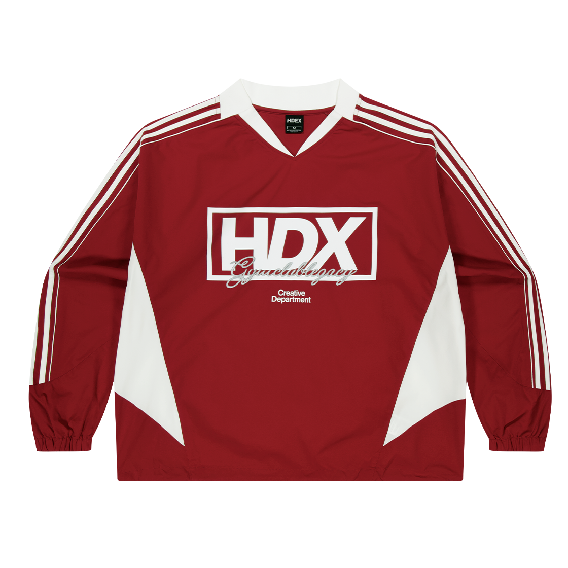 H3AM1ULWT010RD HDEX Color Summit Box Warm‑Up Jersey Long Sleeve Red