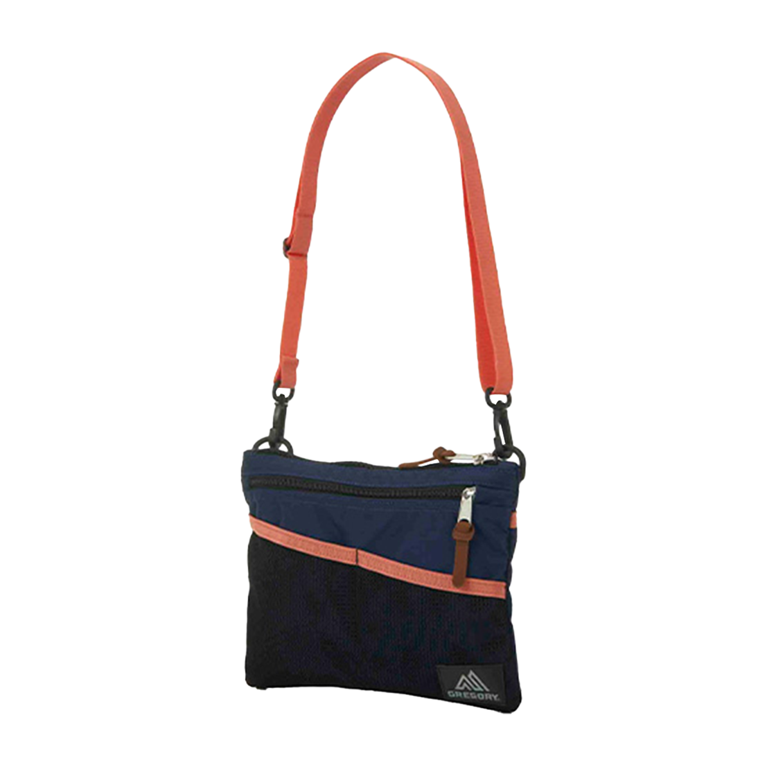 07JU1163 Gregory Sacoche M Deep Navy X Pink