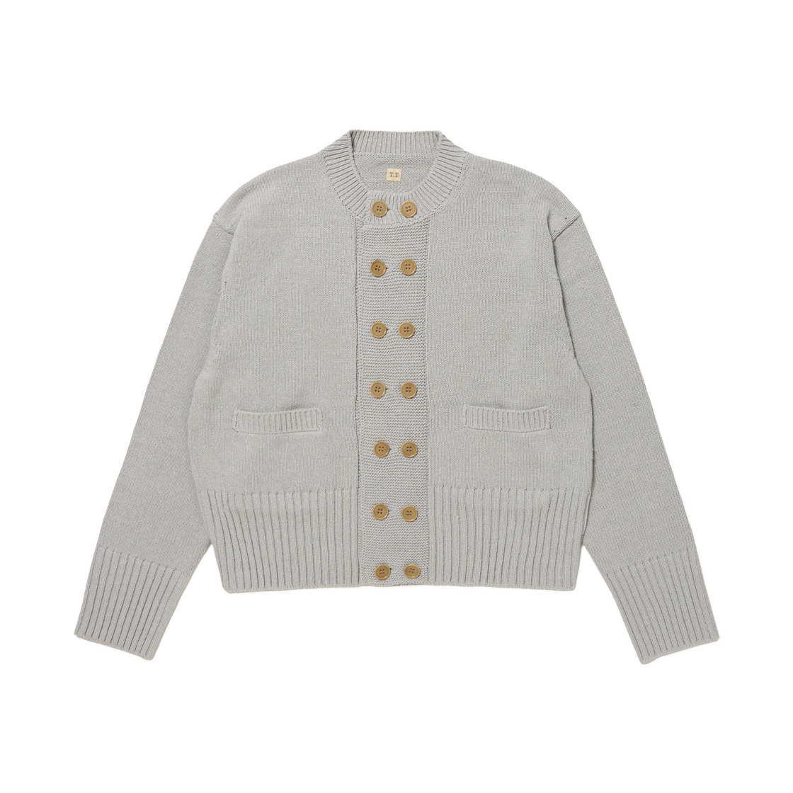 - Taiga Takahashi Lot.506 DB Cardigan Light Gray
