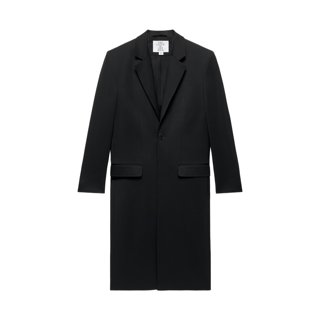 자라 x 루도빅 드 생 세르냉 플로위 코트 블랙(Zara x Ludovic De Saint Sernin Flowy Coat Black)
