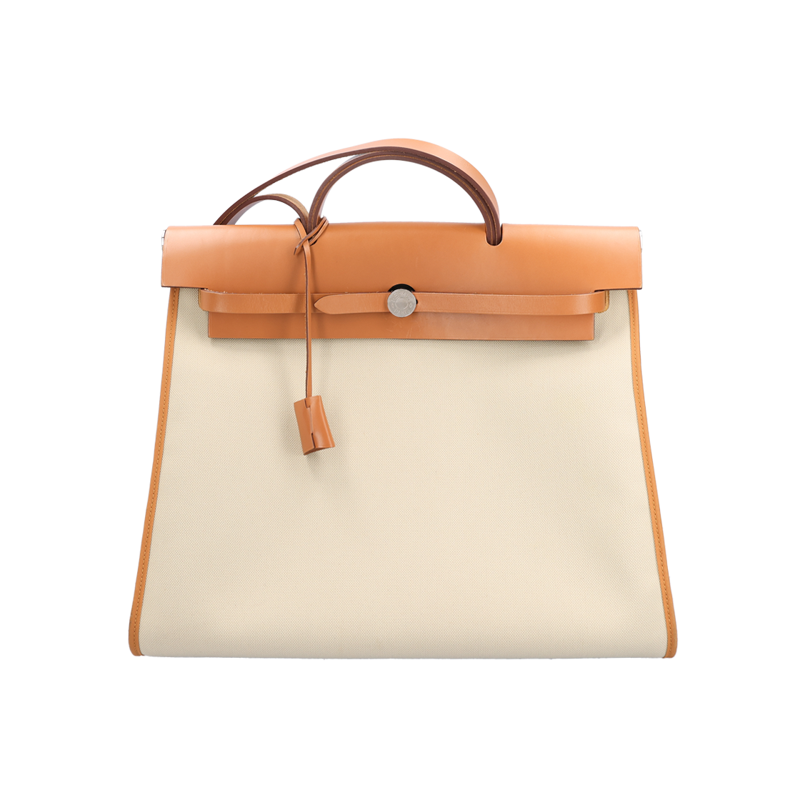 IT6W22E33AG6 Hermes H069559CK Herbag 39 Bag in Toffee with D Monogram