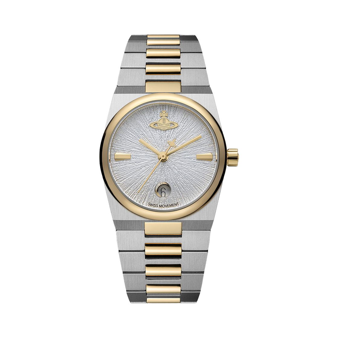 VV332SLSG (W) Vivienne Westwood The Hoxton Quartz 28mm Silver White