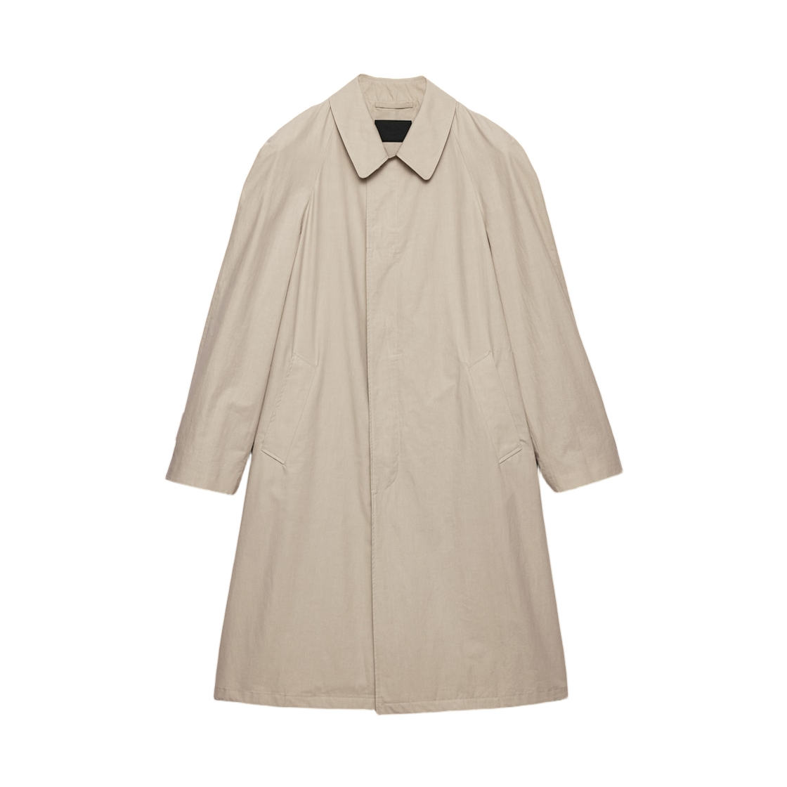 SGD062-184B-F034X Prada Cotton Coat Beige