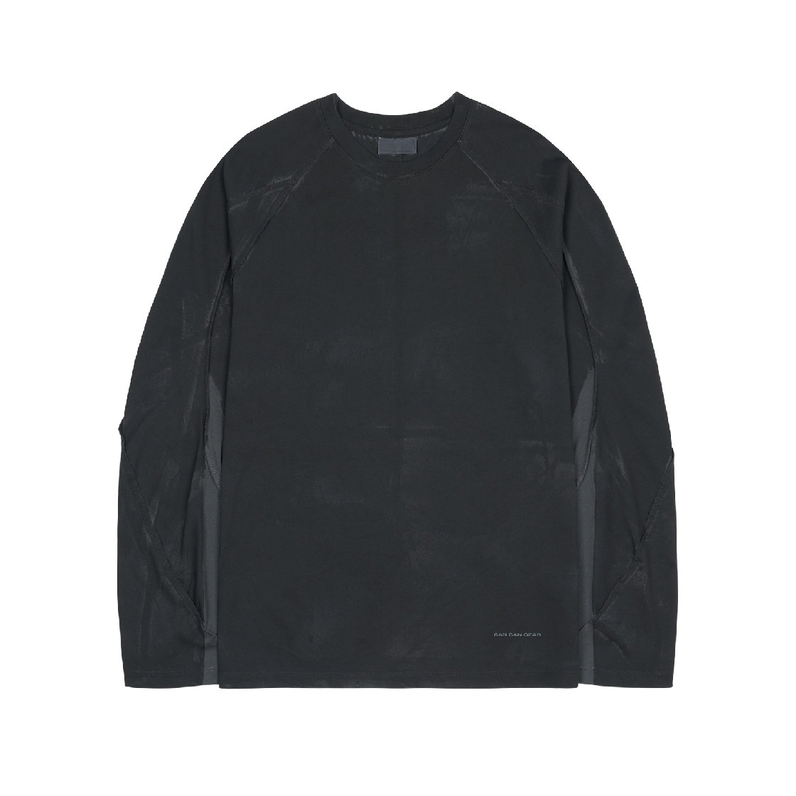 산산기어 콘트라스트 롱 슬리브 차콜(Sansan Gear Contrast Long Sleeve Charcoal)