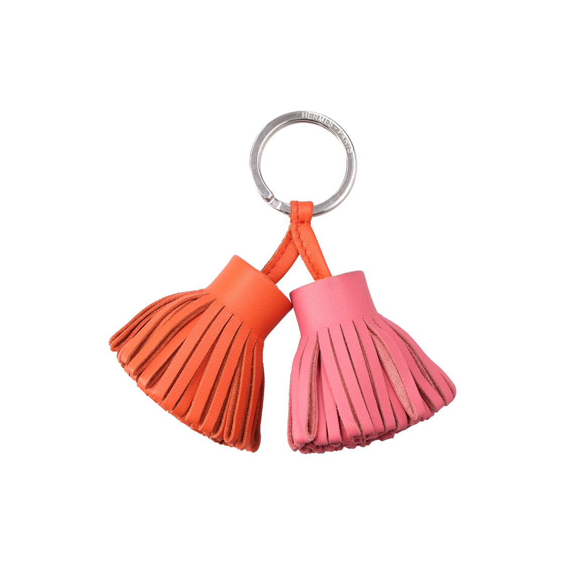 ITKQLT2W78PE Hermes Carmen Leather Keychain