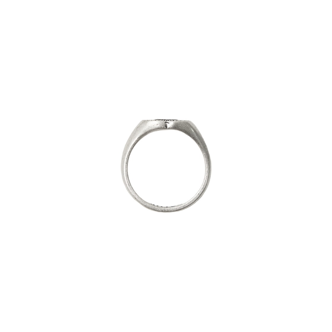 세터 S 로고 하트 시그넷 링 실버(SATUR S Logo Heart Signet Ring Silver) - 2