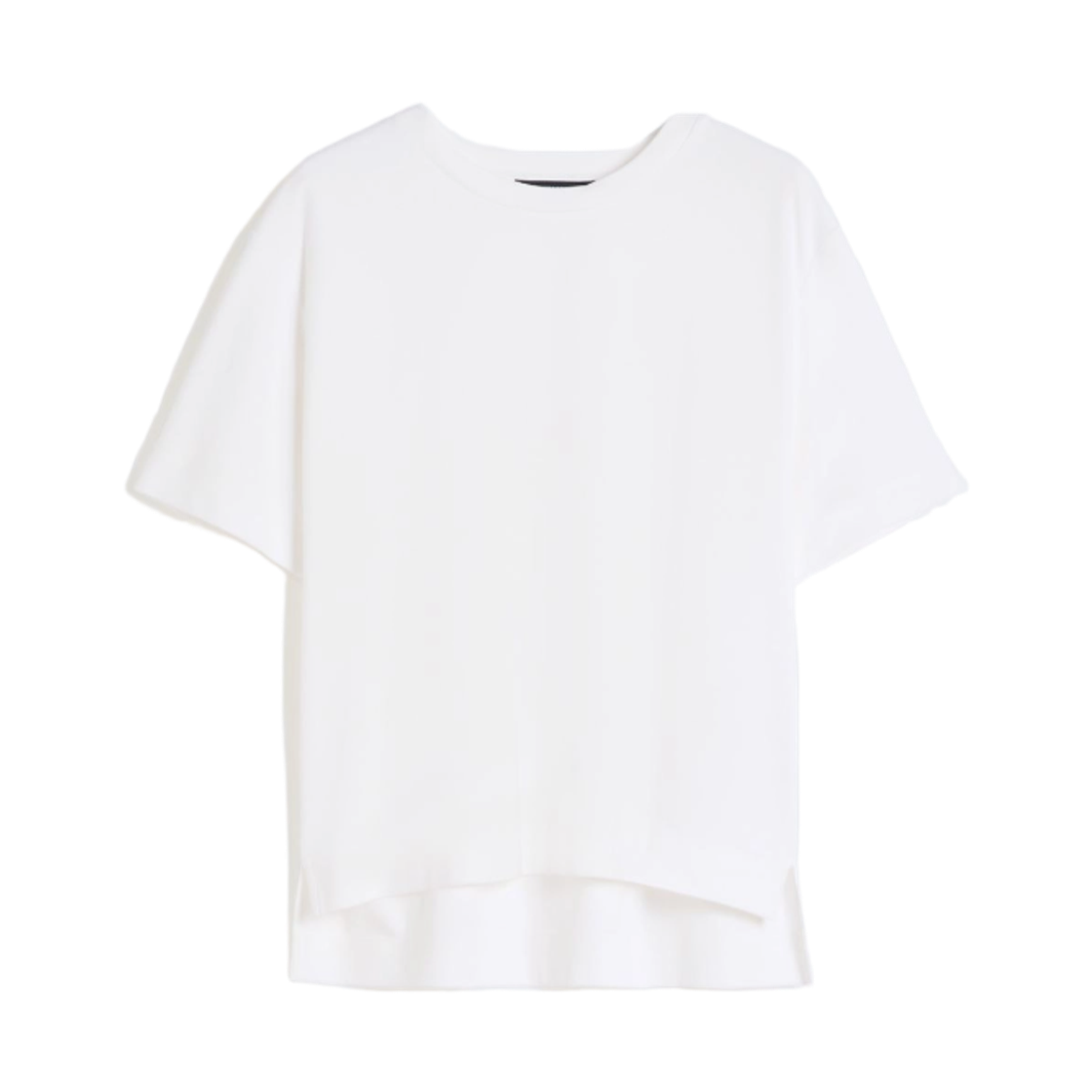(W) 위켄드 막스마라 멀티드 코튼 티셔츠 비앙코((W) Weekend Max Mara Multid Cotton T-Shirt Bianco)