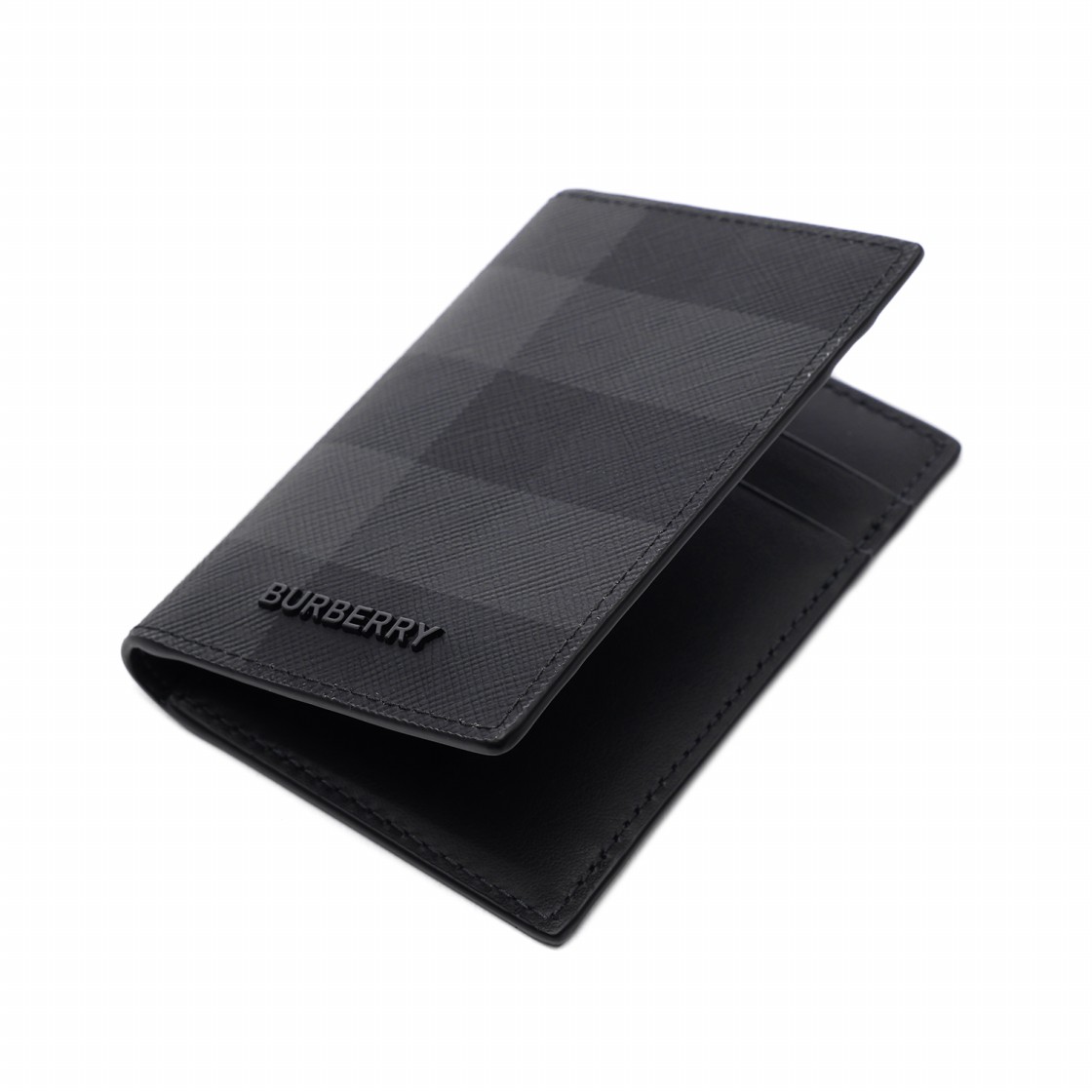 [20% 쿠폰] 버버리 로고 체크 카드 케이스 차콜([20% 쿠폰] Burberry Logo Check Card Case Charcoal) - 5