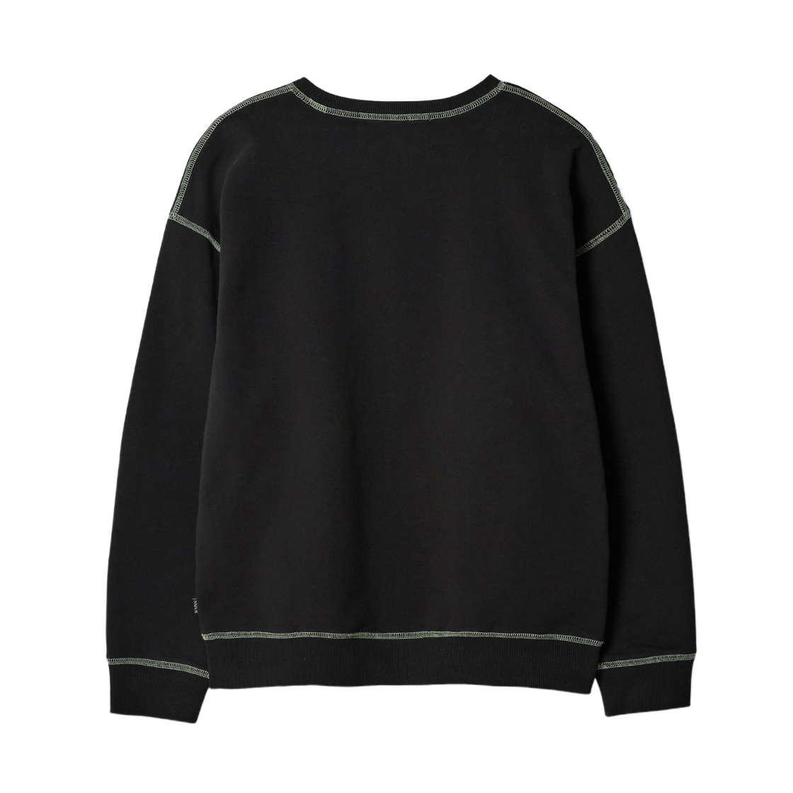 세터 크레스트 로고 그래픽 스웨트셔츠 블랙(SATUR Crest Logo Graphic Sweatshirt Black) - 2