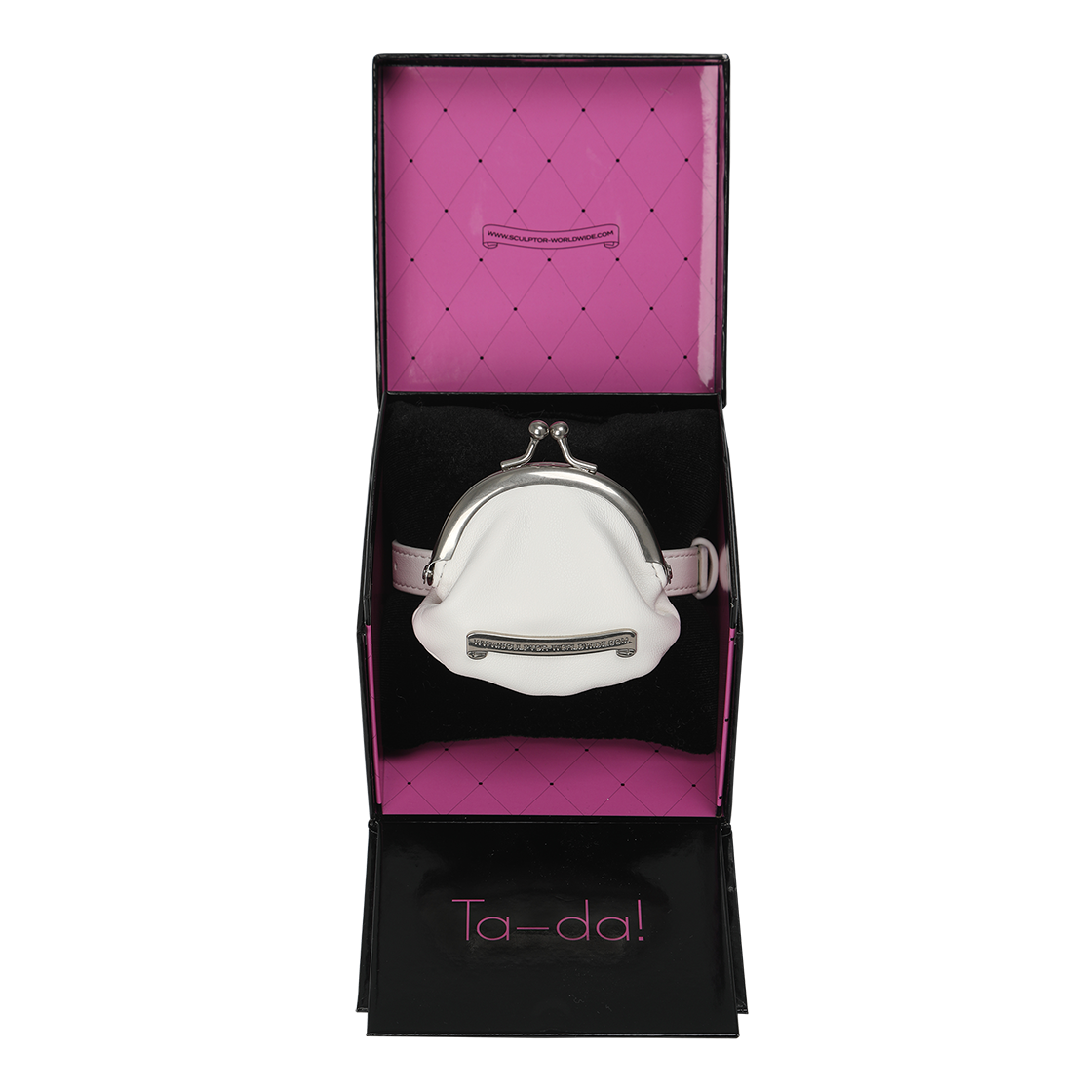 스컬프터 아이 쉘 코인 퍼스 매트 화이트(Sculptor I Shell Coin Purse Matte White)
