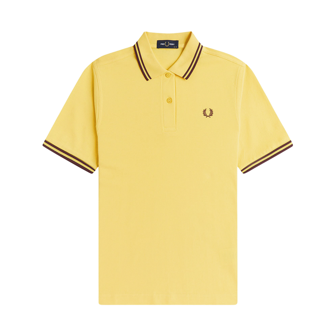 프레드페리 우먼즈 트윈 팁 프레드페리 셔츠 레몬발리 옥스블러드(Fred Perry Twin Tipped Fred Perry Shirt Lemnbarly Oxblood)