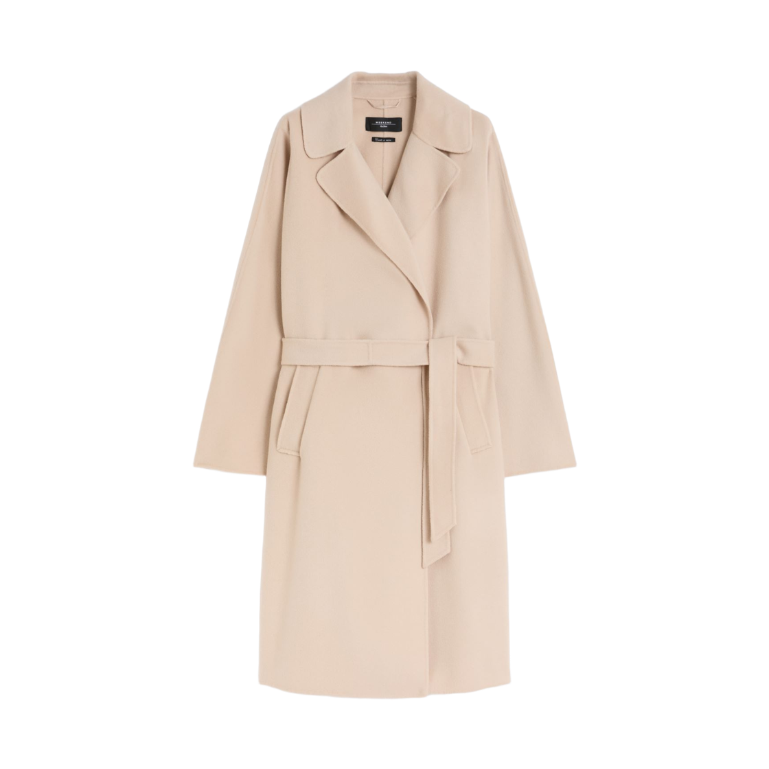 (W) 위켄드 막스마라 치바다 울 코트 샌드((W) Weekend Max Mara Civada Wool Coat Sand)