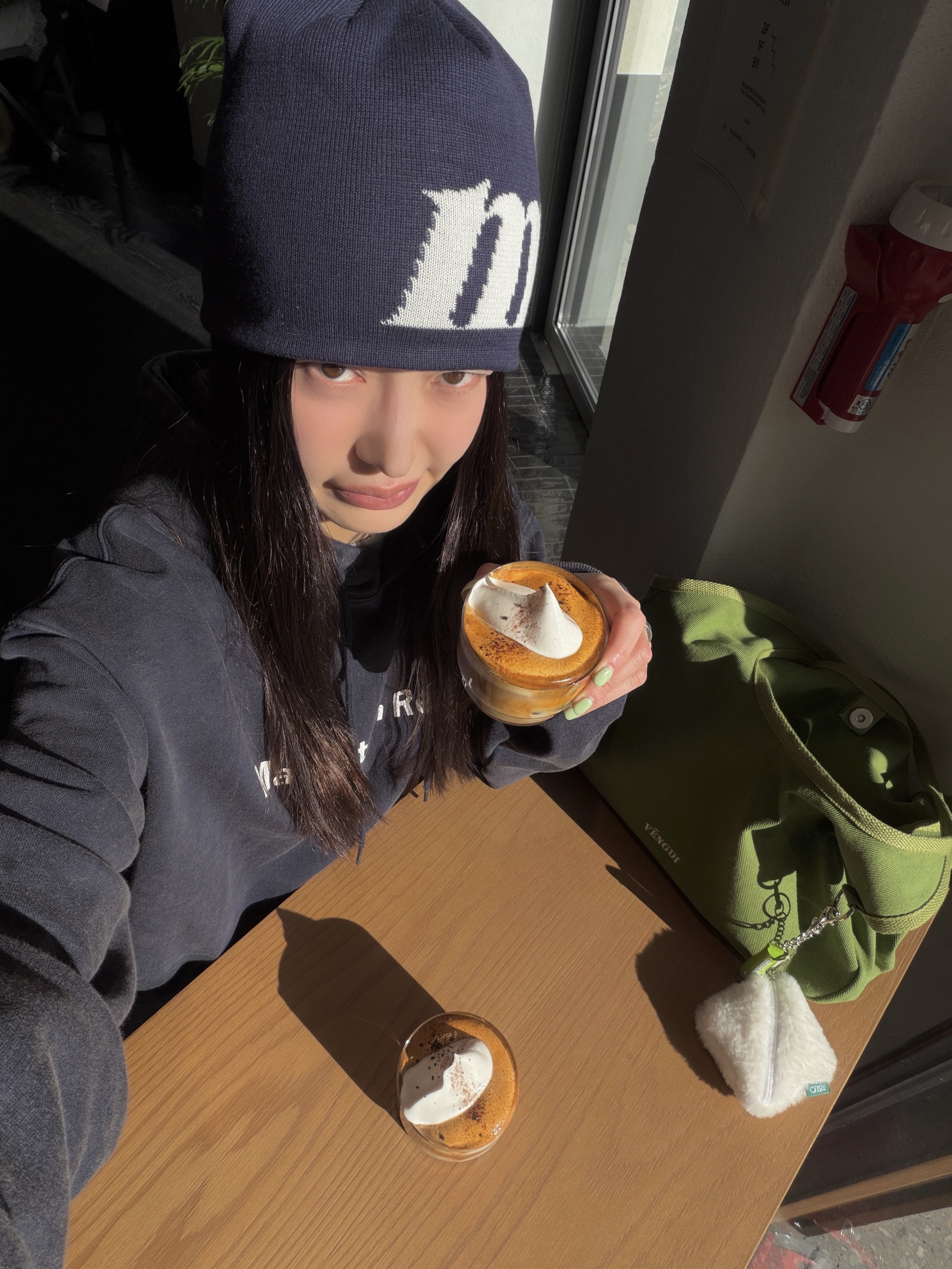 Manhattan Records M Logo Beanie - Navy, Nike Tiempo Legend 10 Academy TF Lemonade Black 착용 스타일 - 3