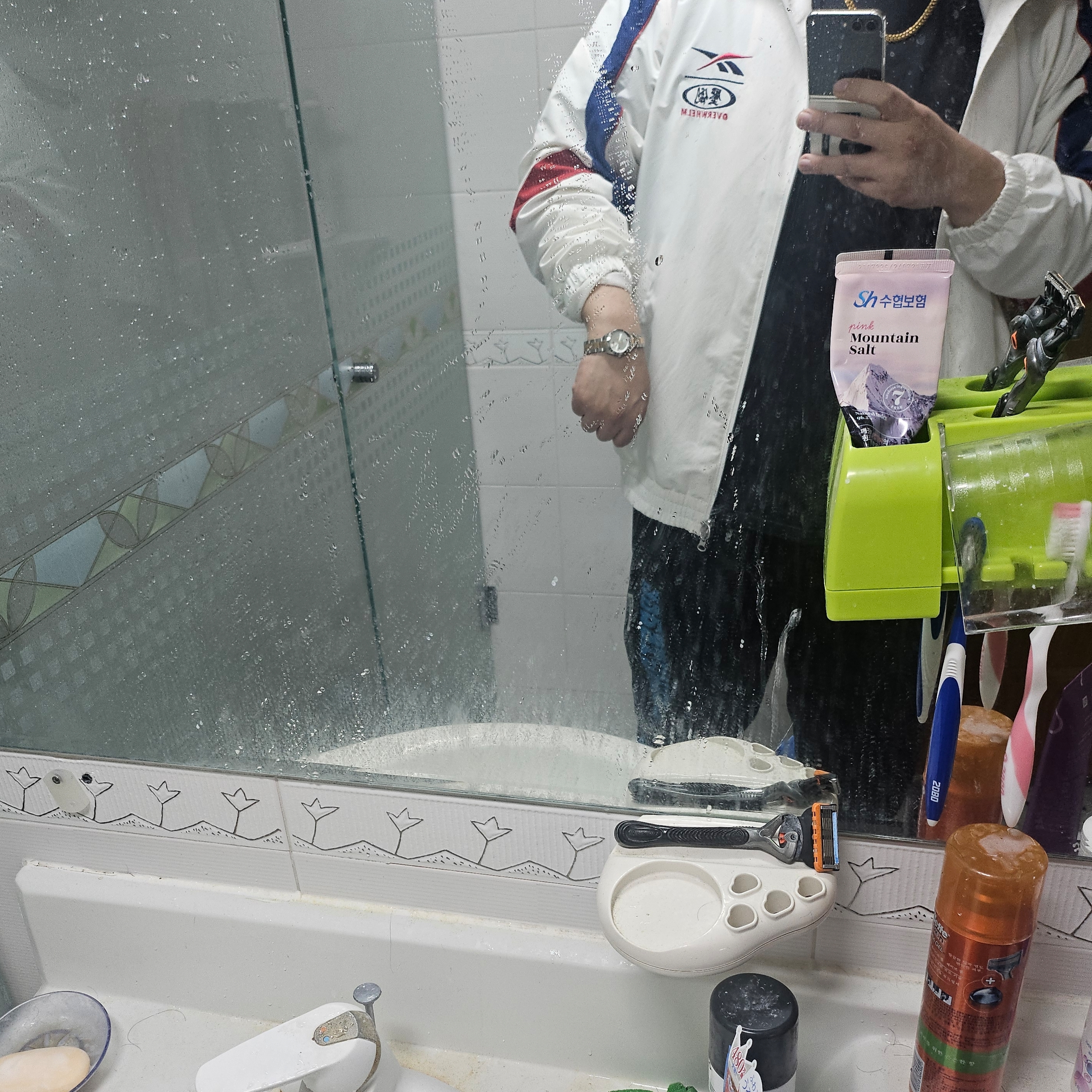 Vivienne Westwood Fenchurch Silver Rose Gold, [예약배송] Reebok × Overwhelm Legend Windbreaker White 착용 스타일