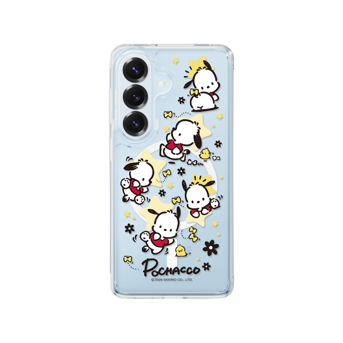 에스엘비에스 포차코 패턴 클리어 마그넷 케이스 for S26 Series(SLBS POCHACCO Pattern Clear Magnet Case for S26 Series) - 3