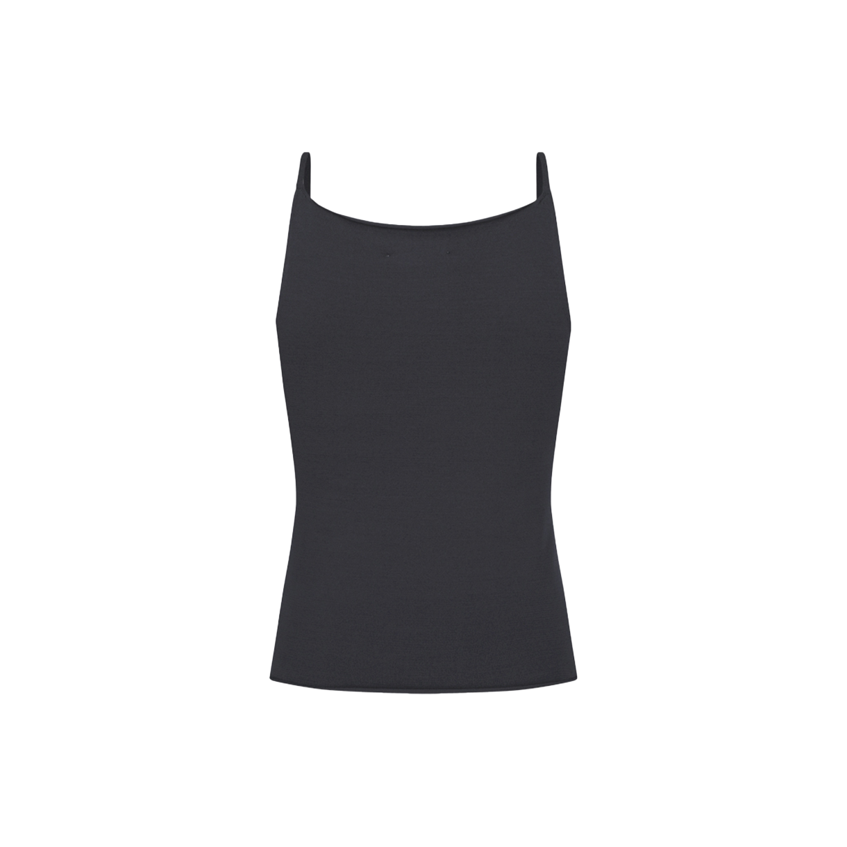 아모멘토 우먼 슬리브리스 니트 탑 차콜 - 26SS(Amomento Women Sleeveless Knit Top Charcoal - 26SS) - 2