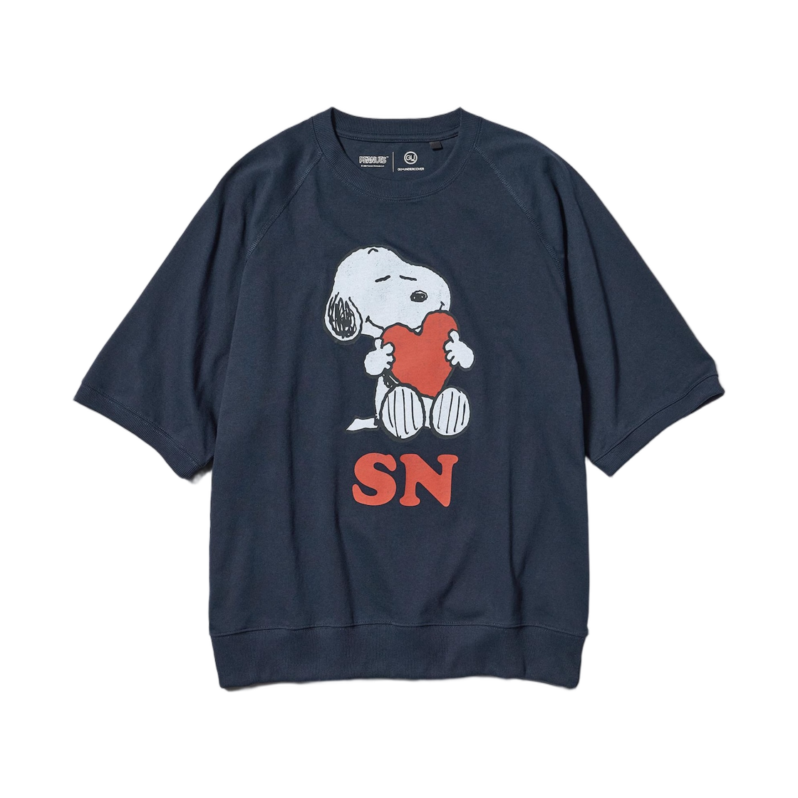 359540-69 GU x Undercover Sweatshirt 5/8 Sleeve Navy