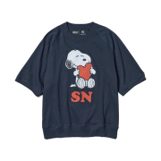 GU x Undercover Sweatshirt 5/8 Sleeve Navy