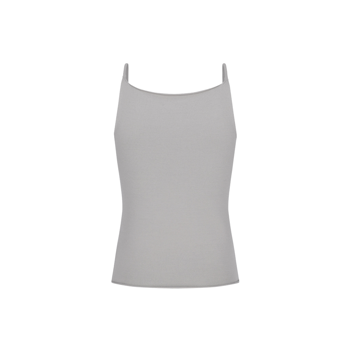 아모멘토 우먼 슬리브리스 니트 탑 그레이 베이지 - 26SS(Amomento Women Sleeveless Knit Top Grey Beige - 26SS) - 2