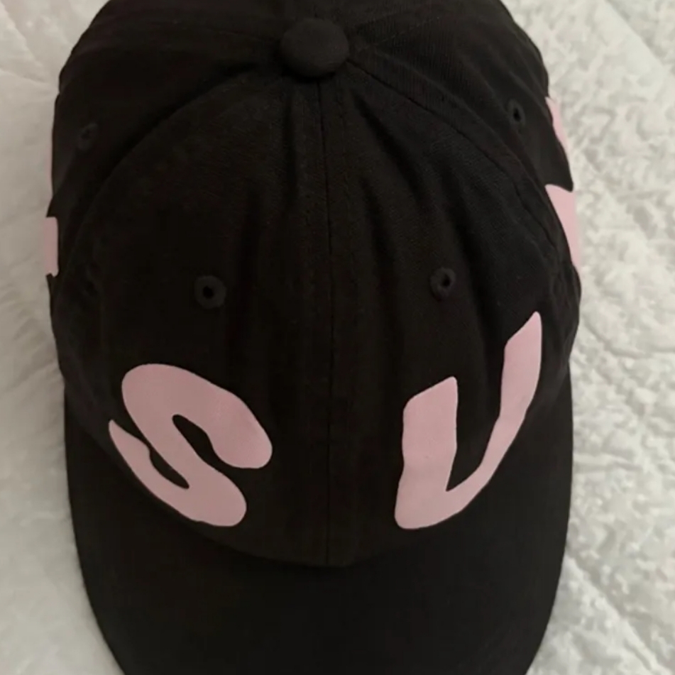 Sunlove Capital Cap Dark Brown 착용 스타일