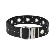 Vacant Archive Rei Stud Wide Belt Black