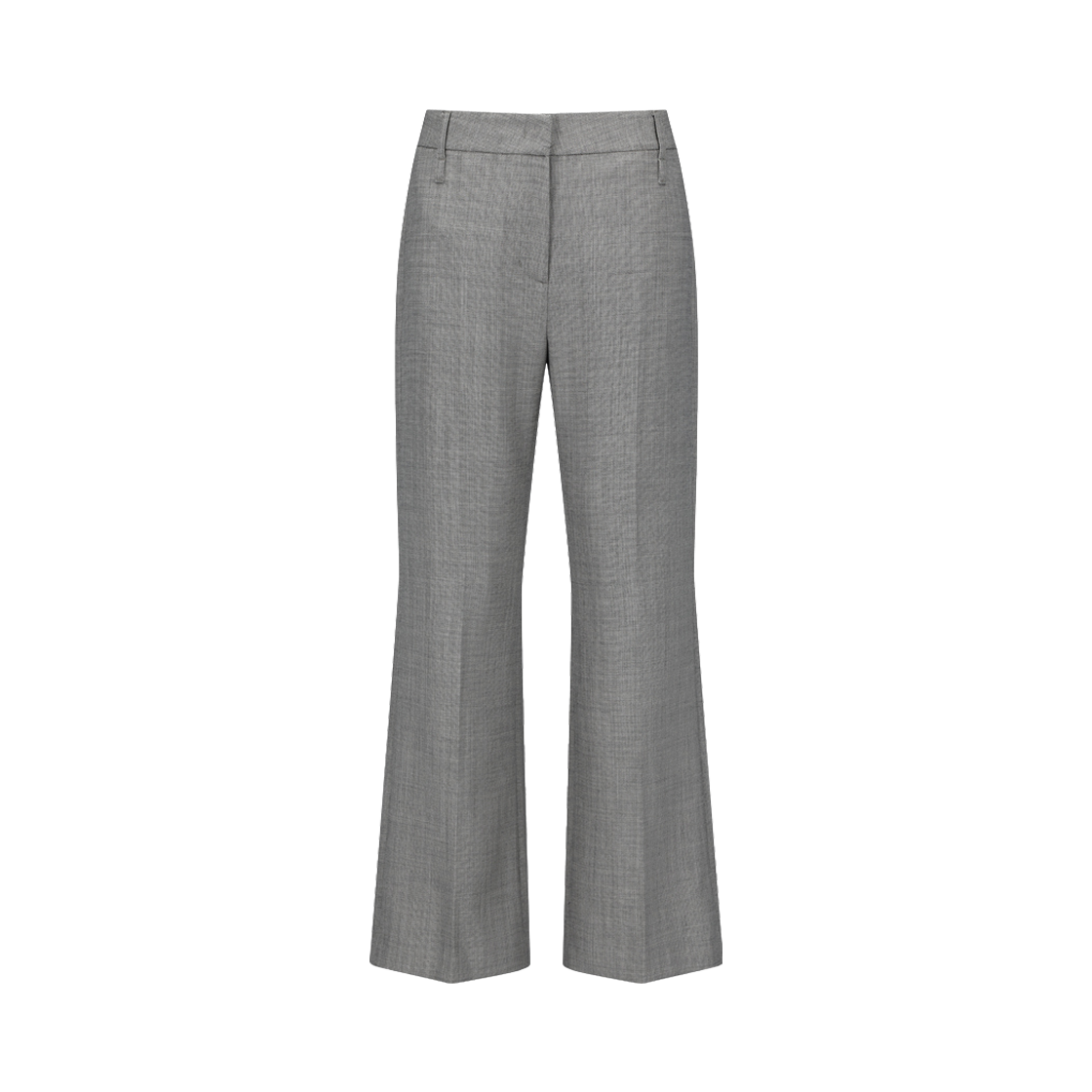 아모멘토 우먼 울 플레어 팬츠 그레이 베이지 - 26SS(Amomento Women Wool Flared Pants Grey Beige - 26SS)