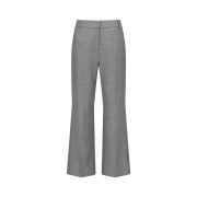 Amomento Women Wool Flared Pants Grey Beige - 26SS