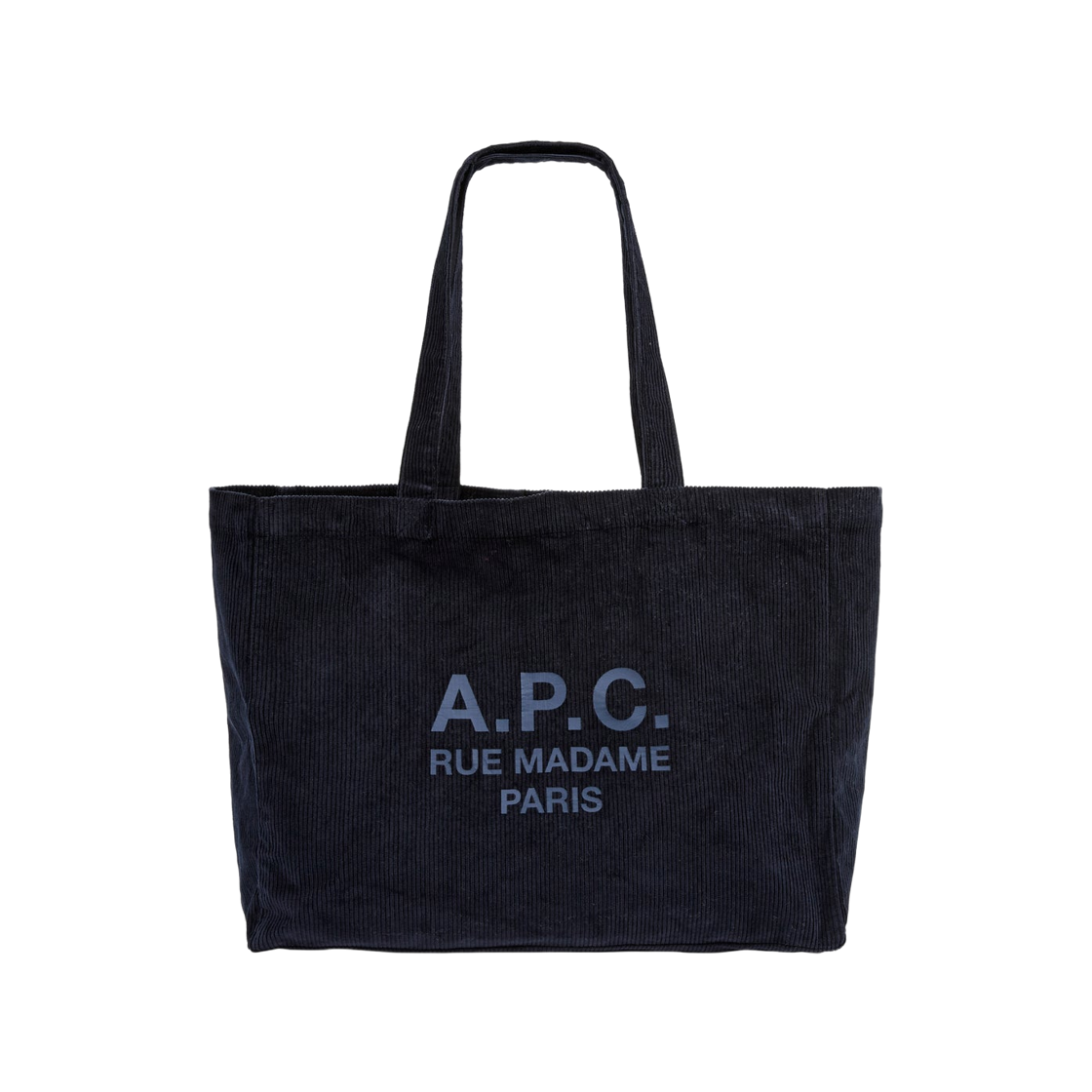 아페쎄 다이앤 르 마담 쇼핑백 다크 네이비 블루(A.P.C. Diane Rue Madame Shopping Bag Dark Navy Blue) - 1