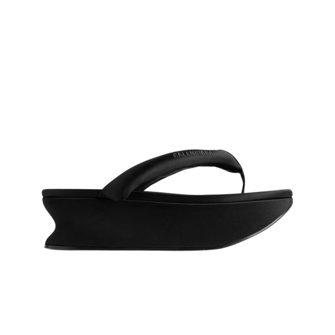 869909W0WM01000 (W) Balenciaga Gaeta Thong In Black
