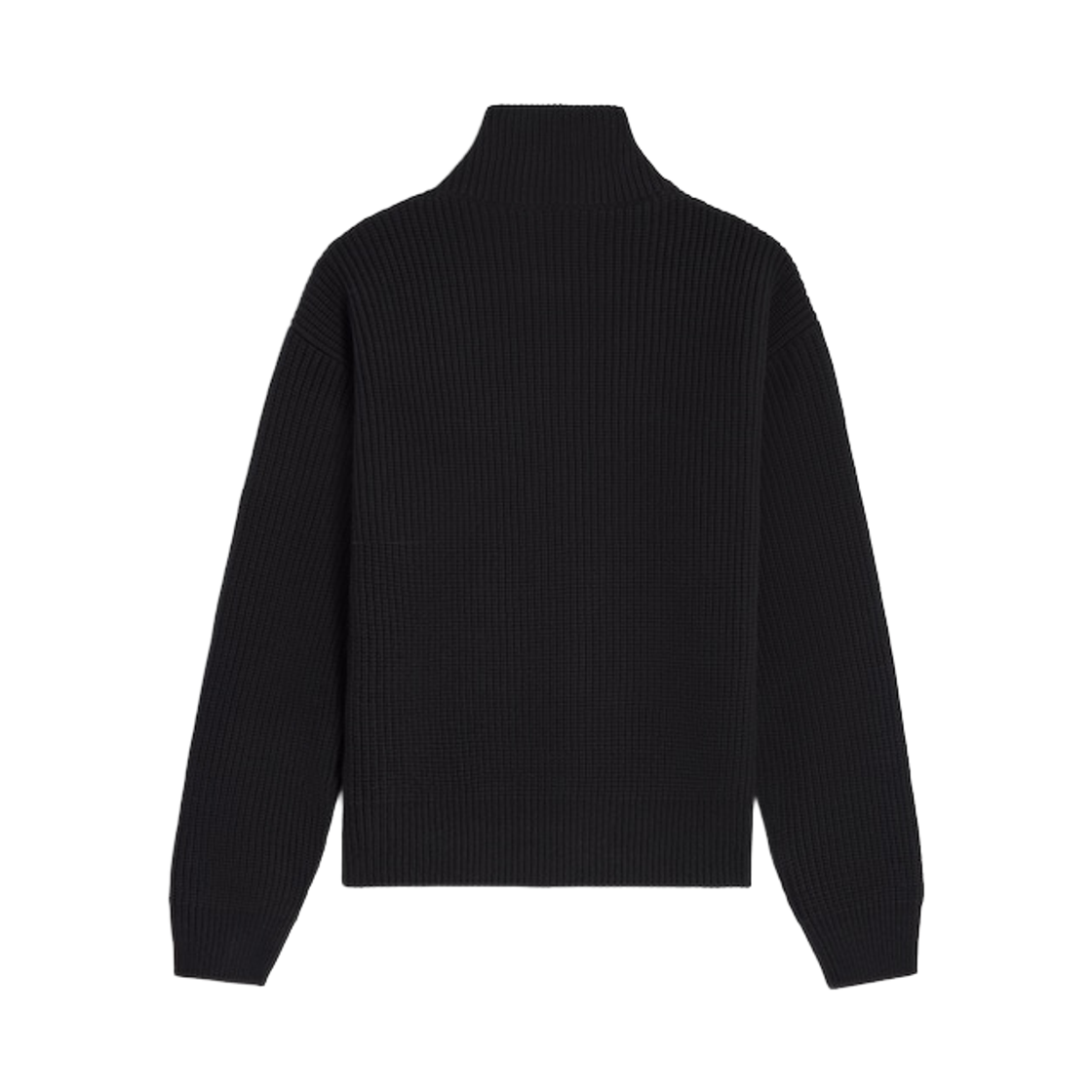 셀린느 트러커 스웨터 립드 울 블랙(Celine Trucker Sweater in Ribbed Wool Black) - 2