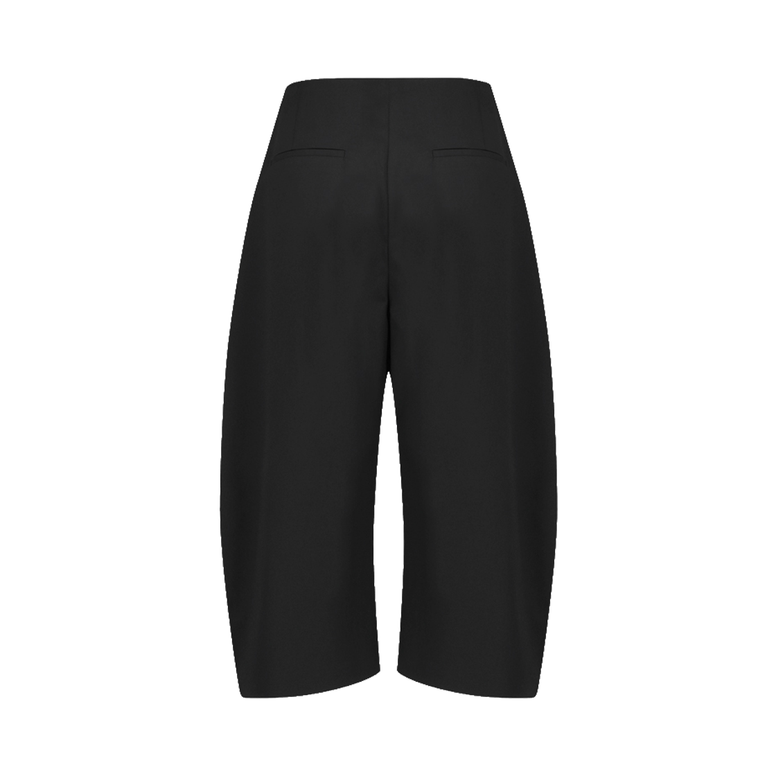 아모멘토 우먼 커브드 카프리 팬츠 블랙 - 26SS(Amomento Women Curved Capri Pants Black - 26SS) - 2