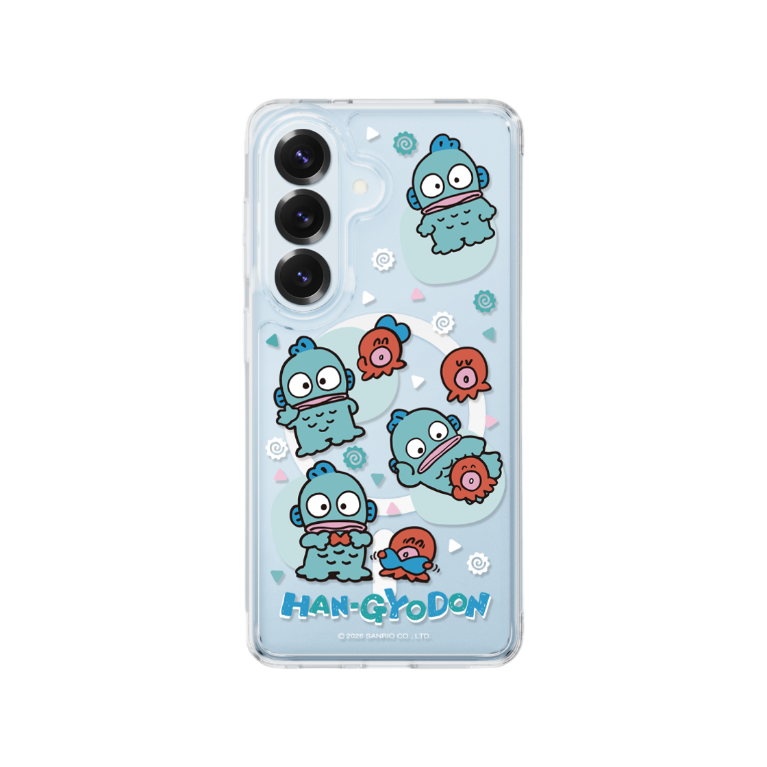 에스엘비에스 한교동 패턴 클리어 마그넷 케이스 for S26 Series(SLBS HANGYODON Pattern Clear Magnet Case for S26 Series) - 3