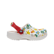 (Kids) Crocs x Pokemon Classic Clog White Multi