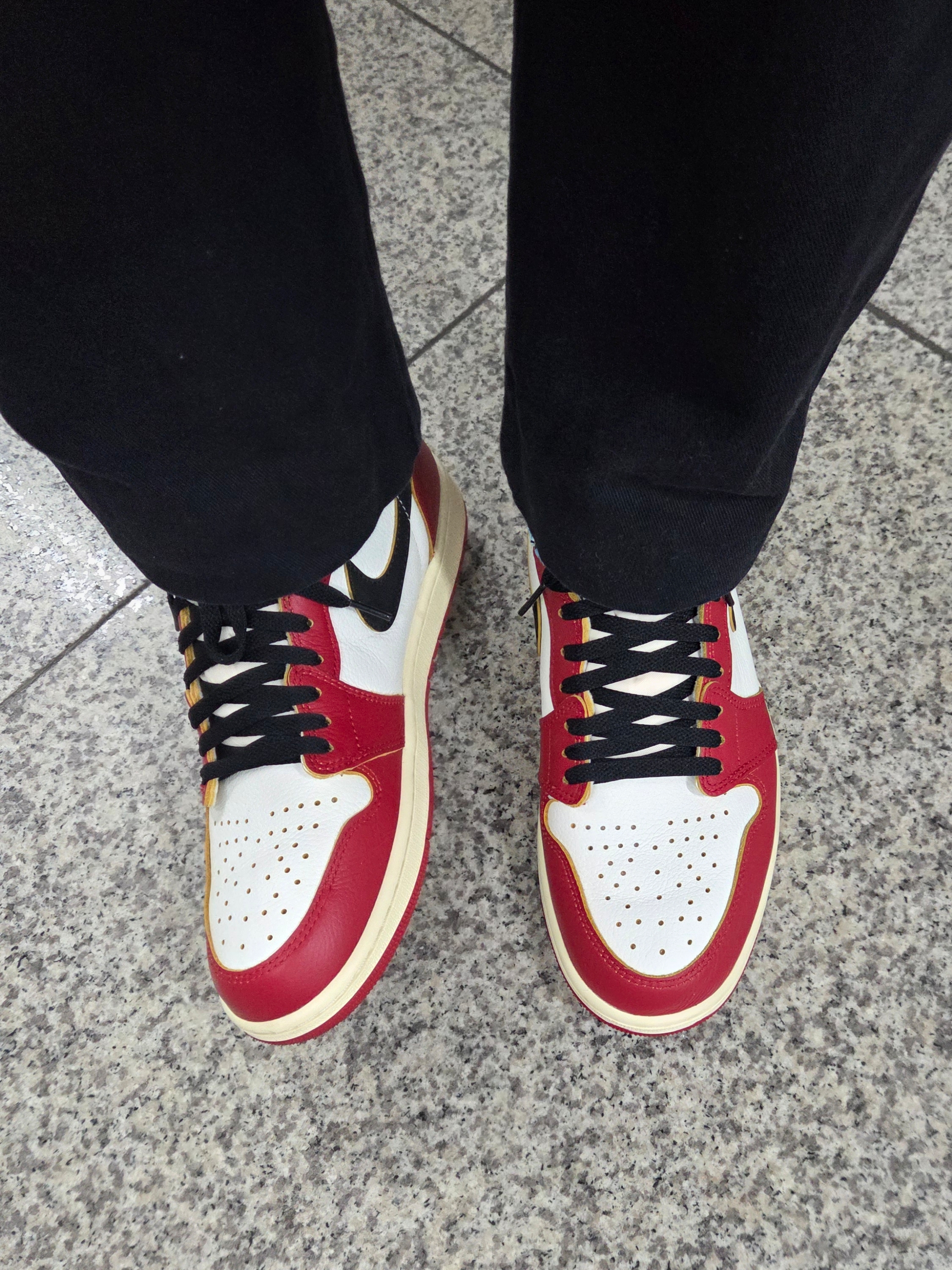 Jordan 1 x Union Retro High OG Chicago Shadow 착용 스타일