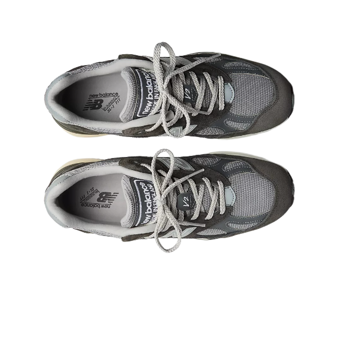 뉴발란스 991v2 메이드 인 UK 포지드 아이언 알로이 스모크드 펄(New Balance 991v2 Made in UK Forged Iron Alloy Smoked Pearl) - 2