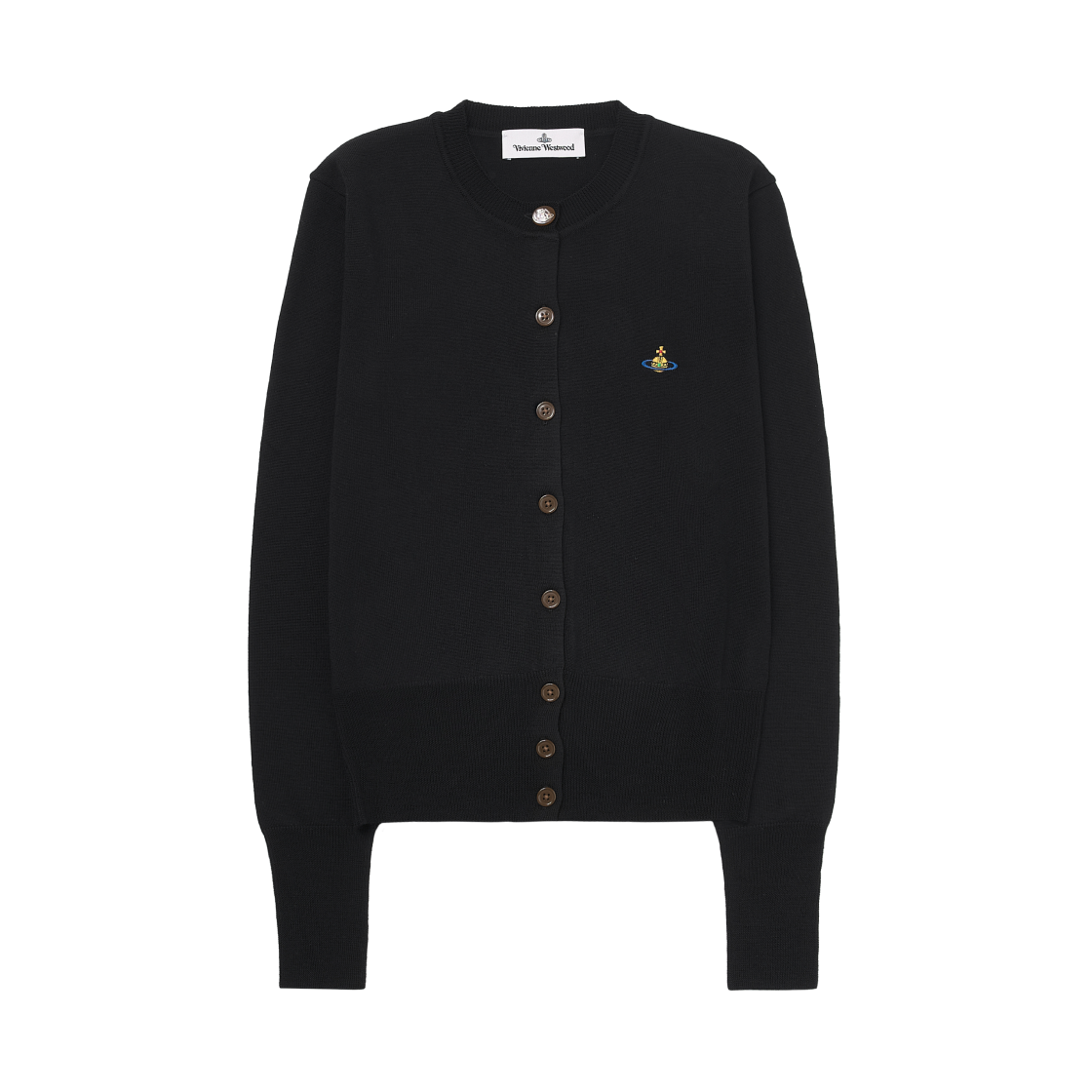 (W) 비비안 웨스트우드 베아 버진 울 가디건 블랙