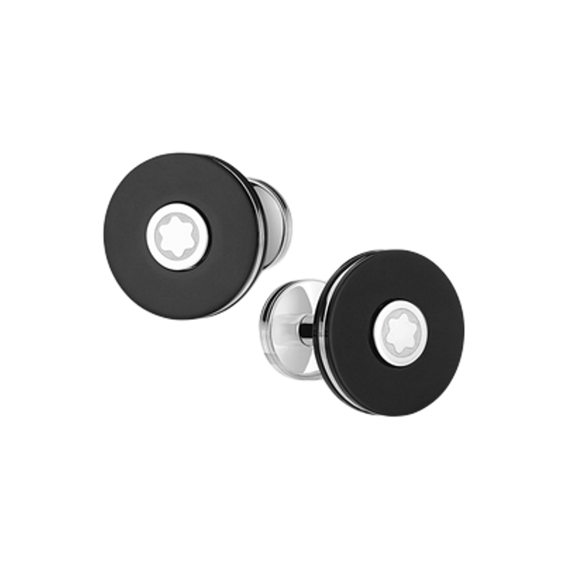 116666 Montblanc Pix Cufflinks Black