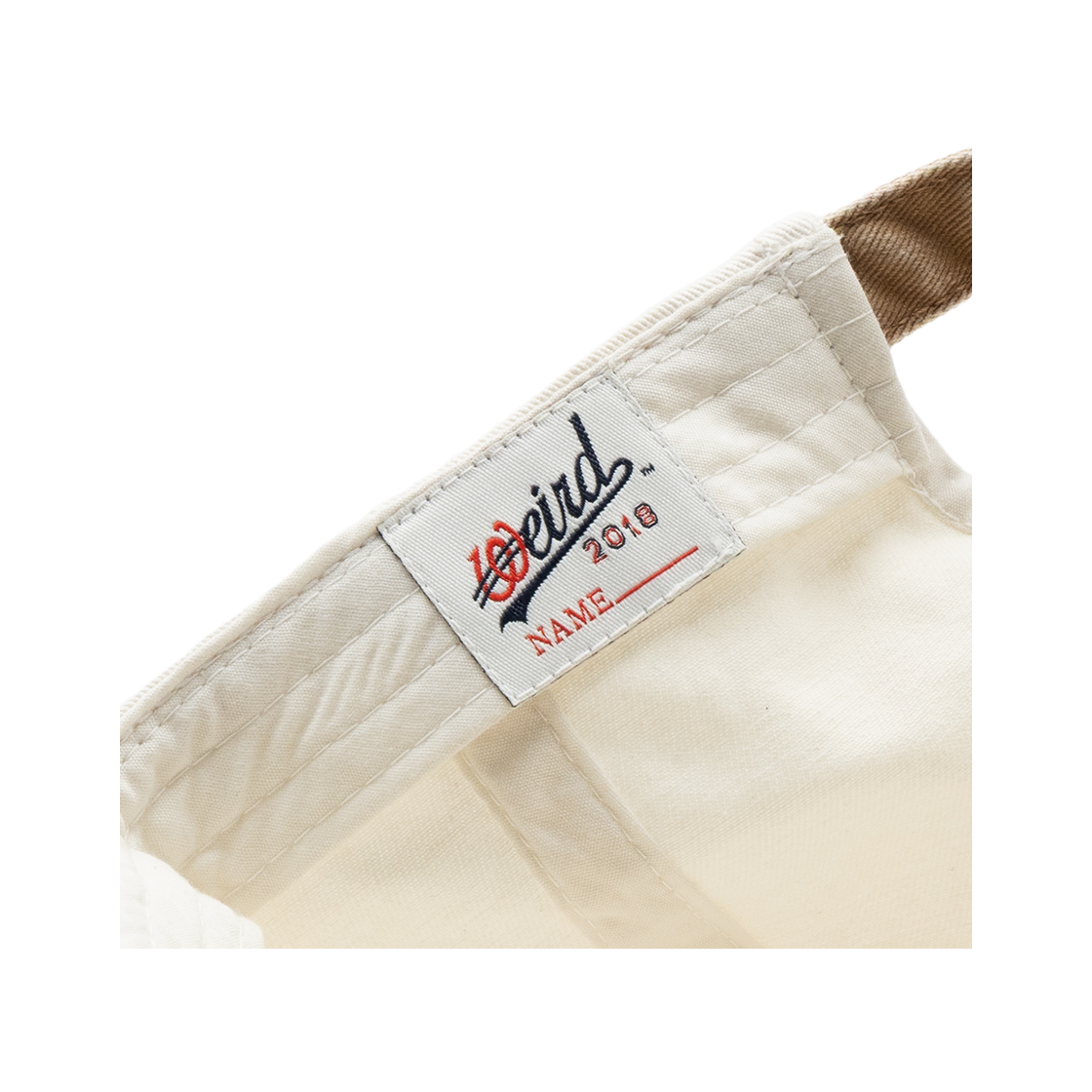 위얼드월드 그린 써클로고 와펜 피그먼트 배색 볼캡(Weird World Green Circle Logo Wappen Pigment Color Block Baseball Cap) - 5