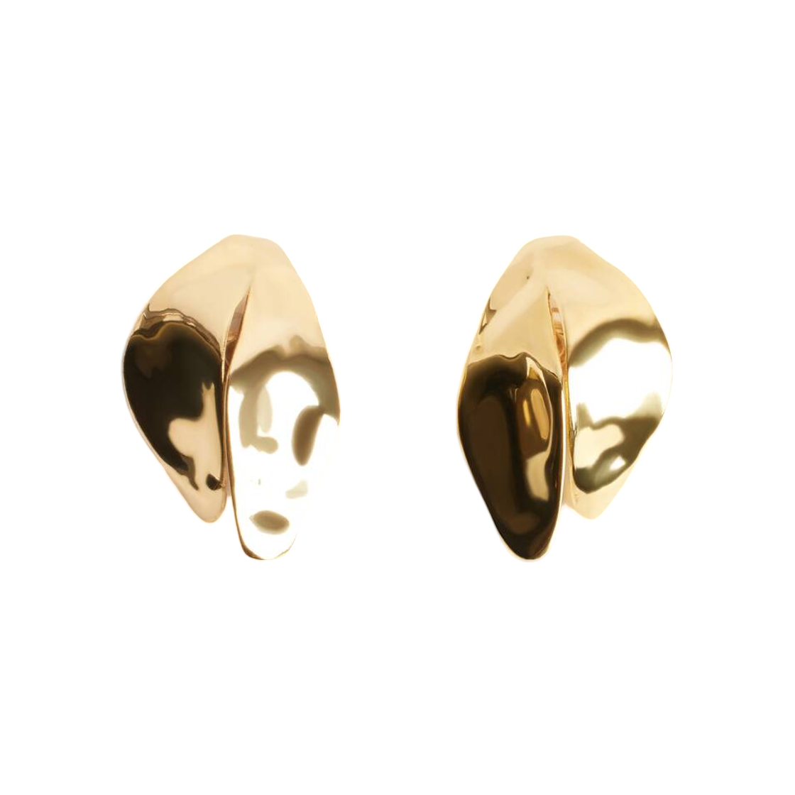 발렌시아가 블룸 XS 이어링 샤이니 골드(Balenciaga Bloom XS Earrings In Shiny Gold) - 1