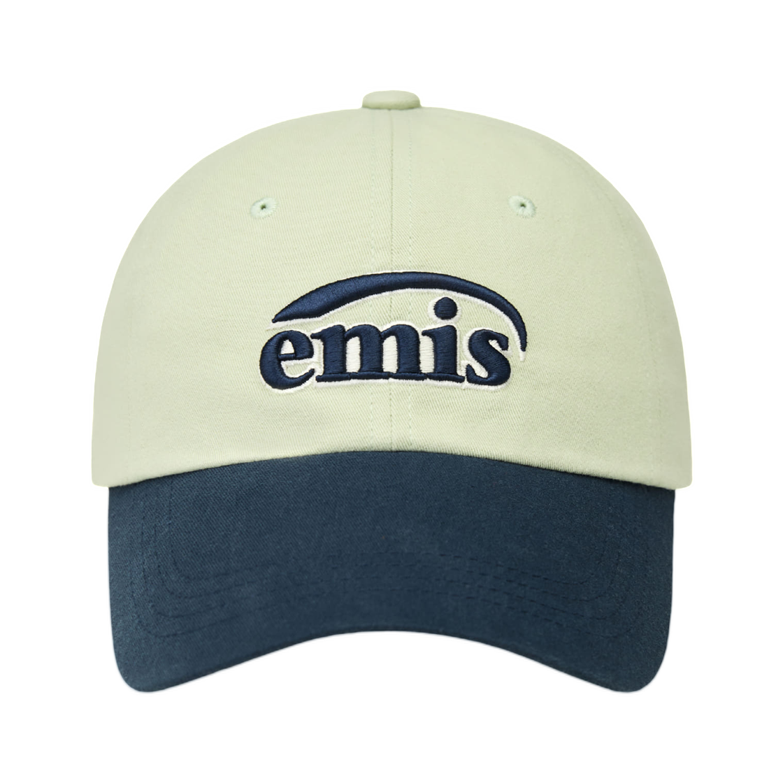 이미스 듀오 로고 투톤 볼캡 민트(Emis Duo Logo Two Tone Ball Cap Mint) - 1