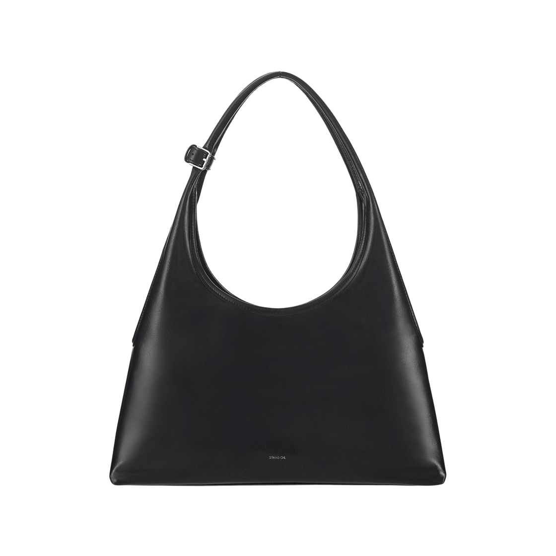 스탠드 오일 미니 링고백 블랙(Stand Oil Mini Ringo Bag Black)