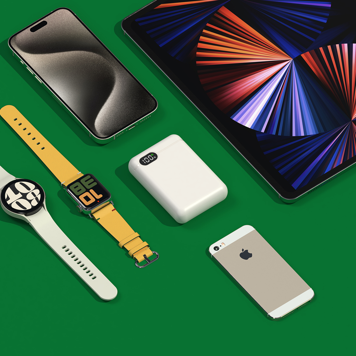 리큐엠 10000mAh 잔량표시 고속충전 대용량 미니 보조배터리 QP1000C(REQM PowerBank 20W 10000mAh) - 4